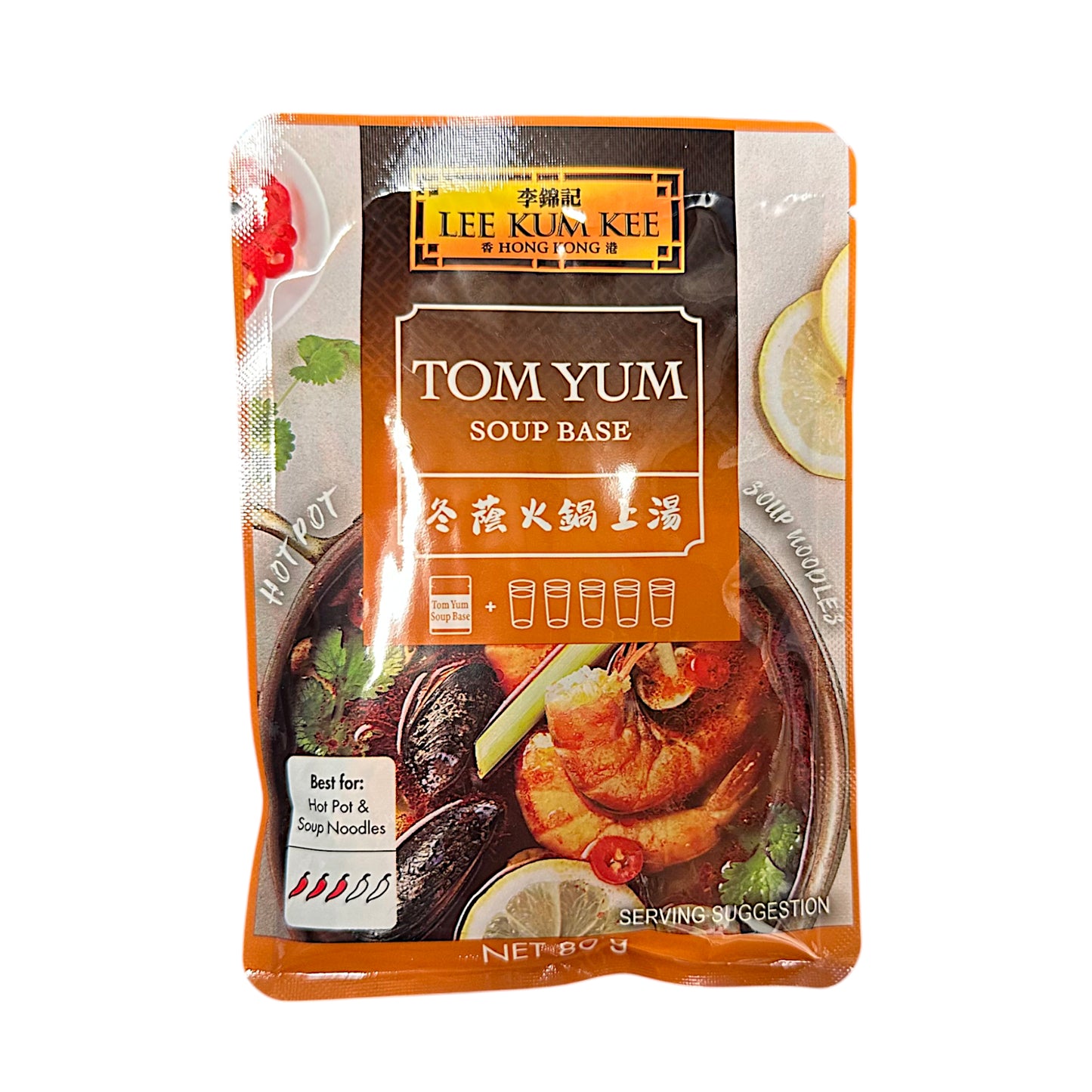 LEE KUM YEE Honey Soy / Kung Pao / Spicy Garlic / Tomato Garlic / Tom Yum / Umami Stir Fry Soup Base - 2 packs