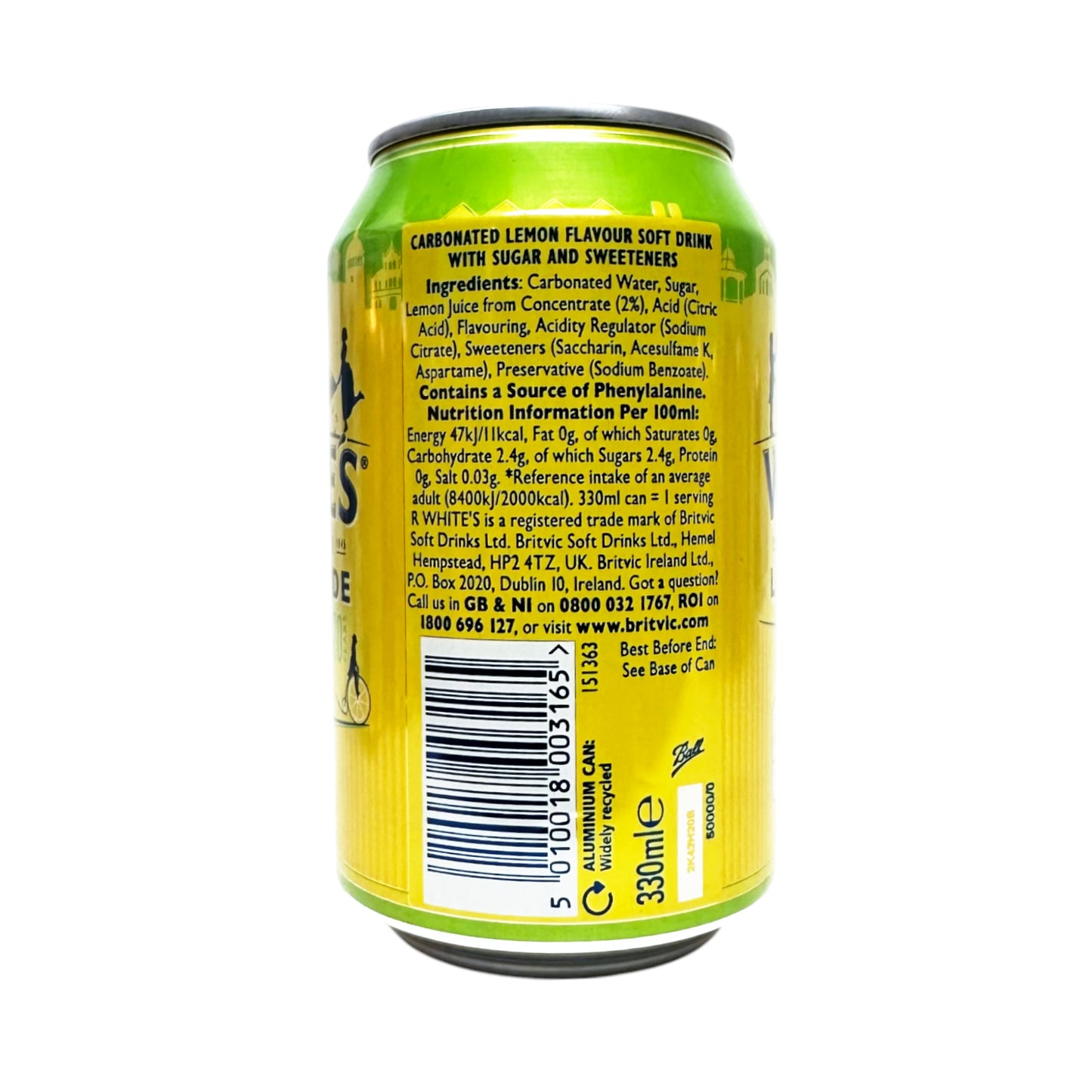 WHITES Lemonade Drink - 2 x 330 ml can