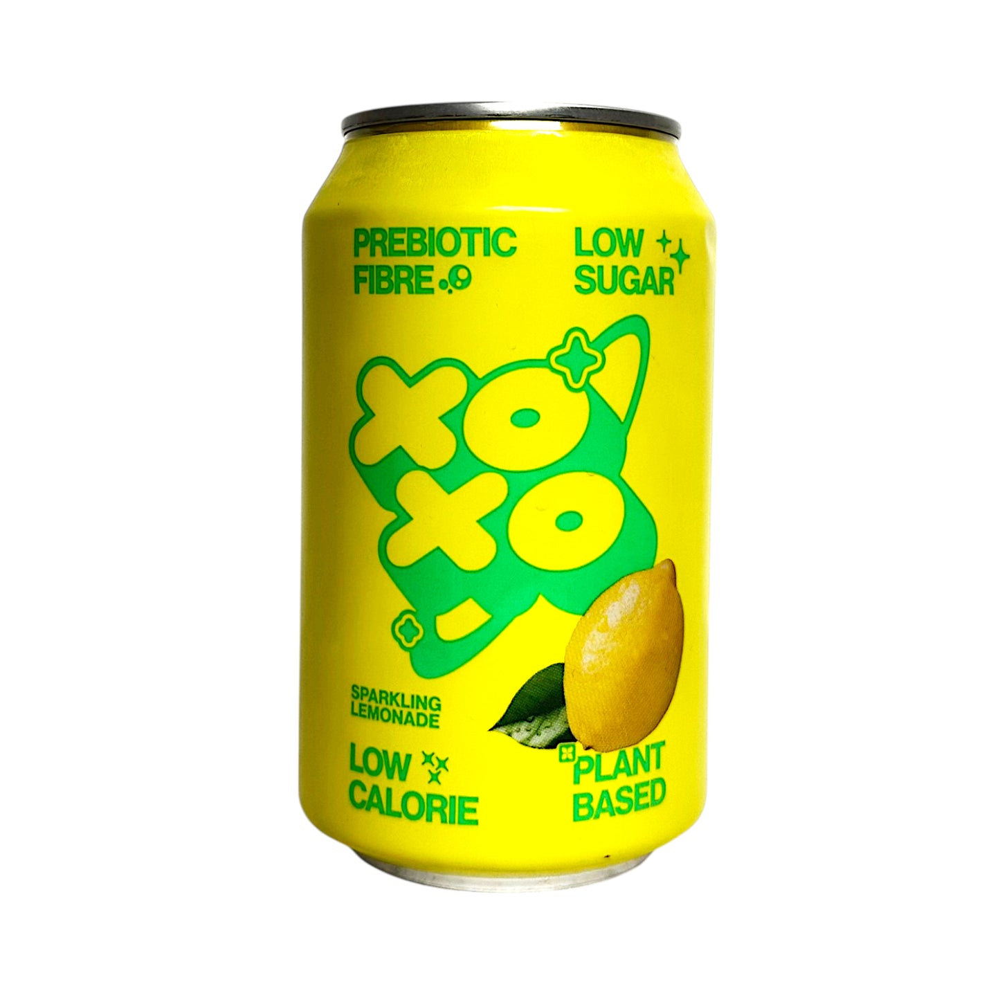 XOXO Tropical Fruit / Watermelon / Lemonade / Ginger Lemon Sparkling Prebiotic Soda - 2 x 330 ml can