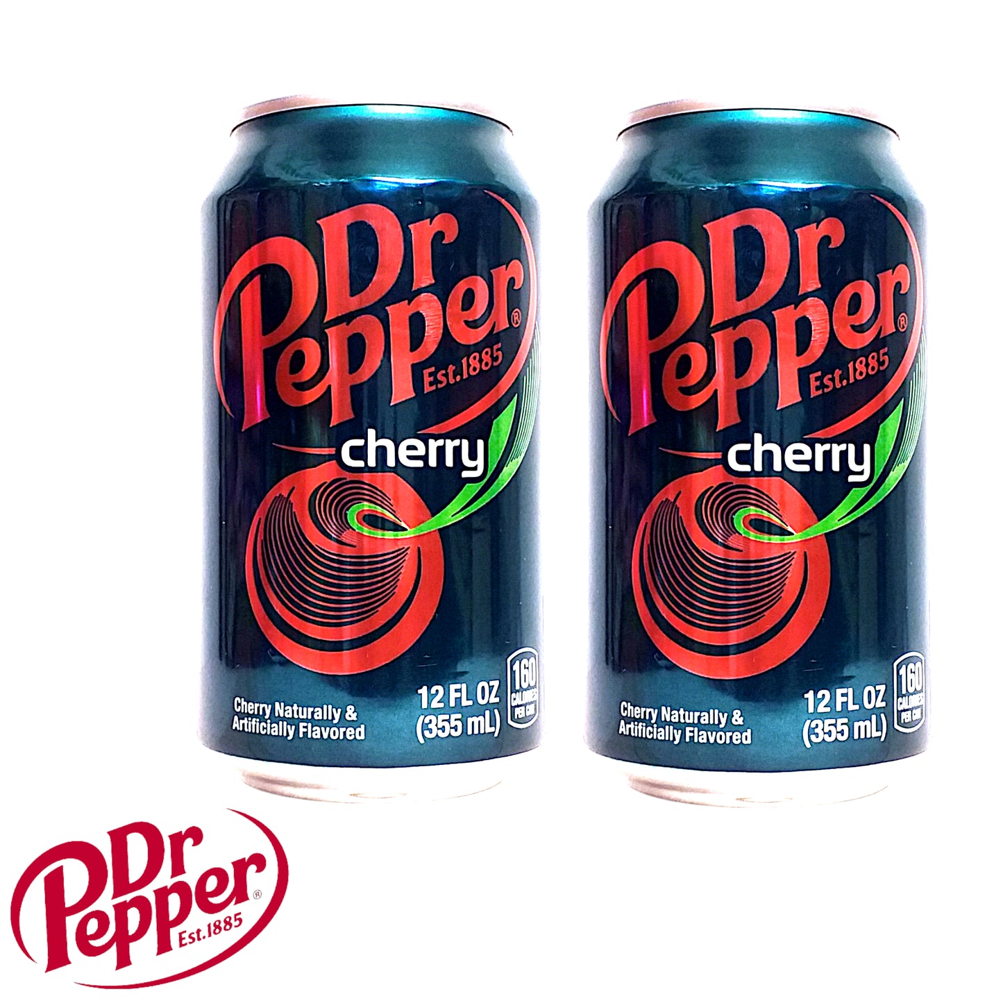 DR PEPPER Original / Cream / Cherry / Strawberry Cream / Coconut Soda - 2 x 355 ml. cans