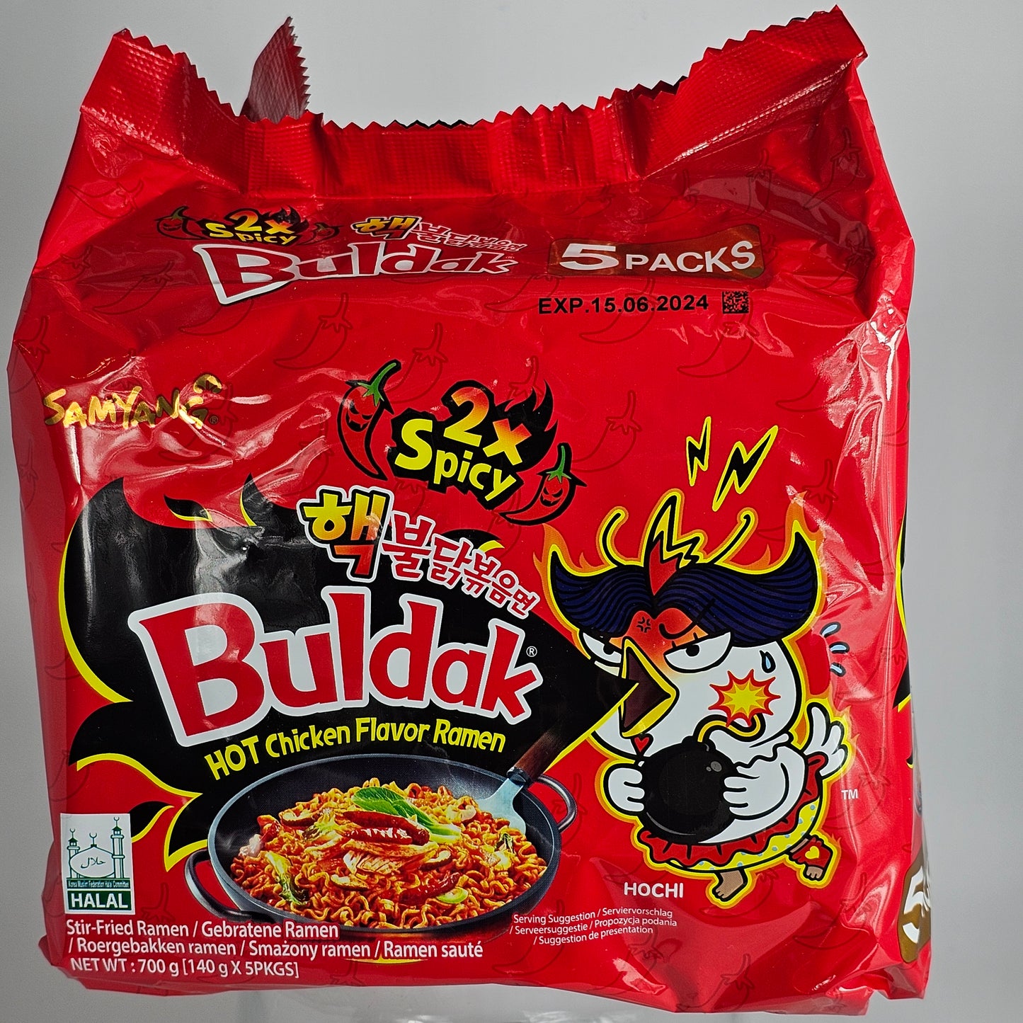 Samyang 2x SPICY Instant Noodles Ramen 1/2/3/4/5/10/20 packs