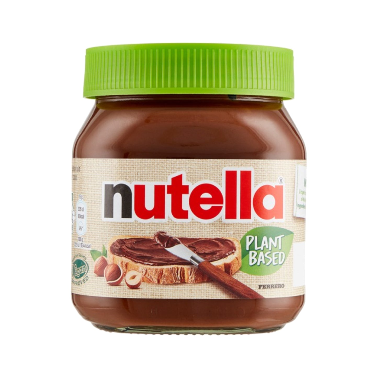 NUTELLA Vegan Plant-Based Hazelnut Spread -350 gr. jar