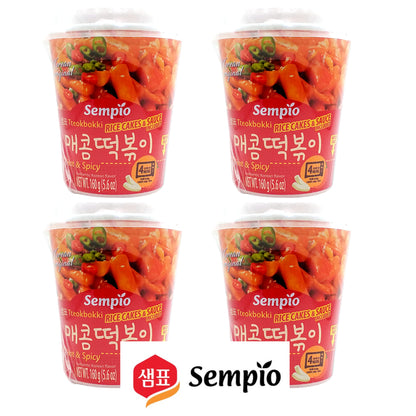 SEMPIO Cup Tteokbokki Hot'n'Spicy - 2 x 160gr. cup