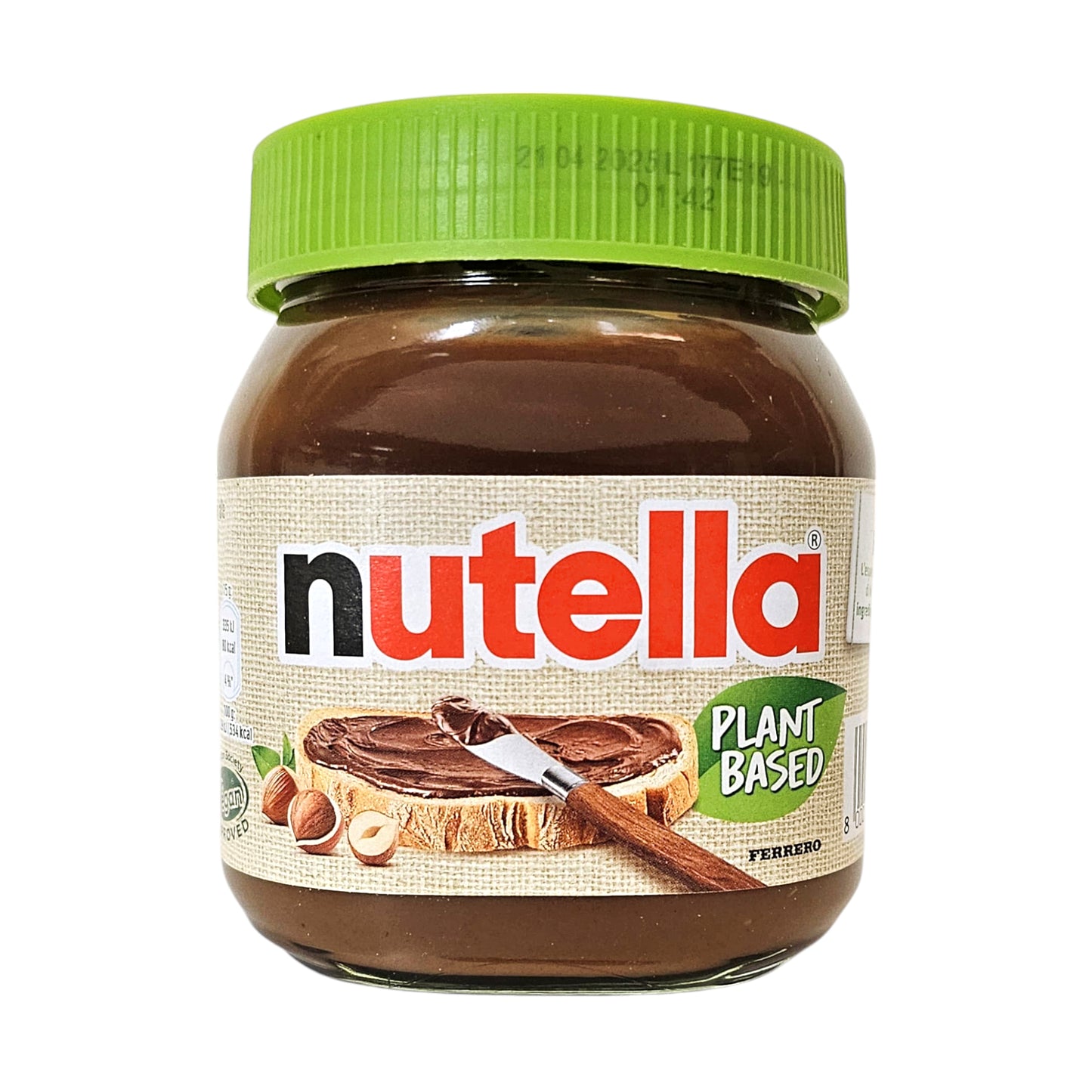 NUTELLA Vegan Plant-Based Hazelnut Spread -350 gr. jar