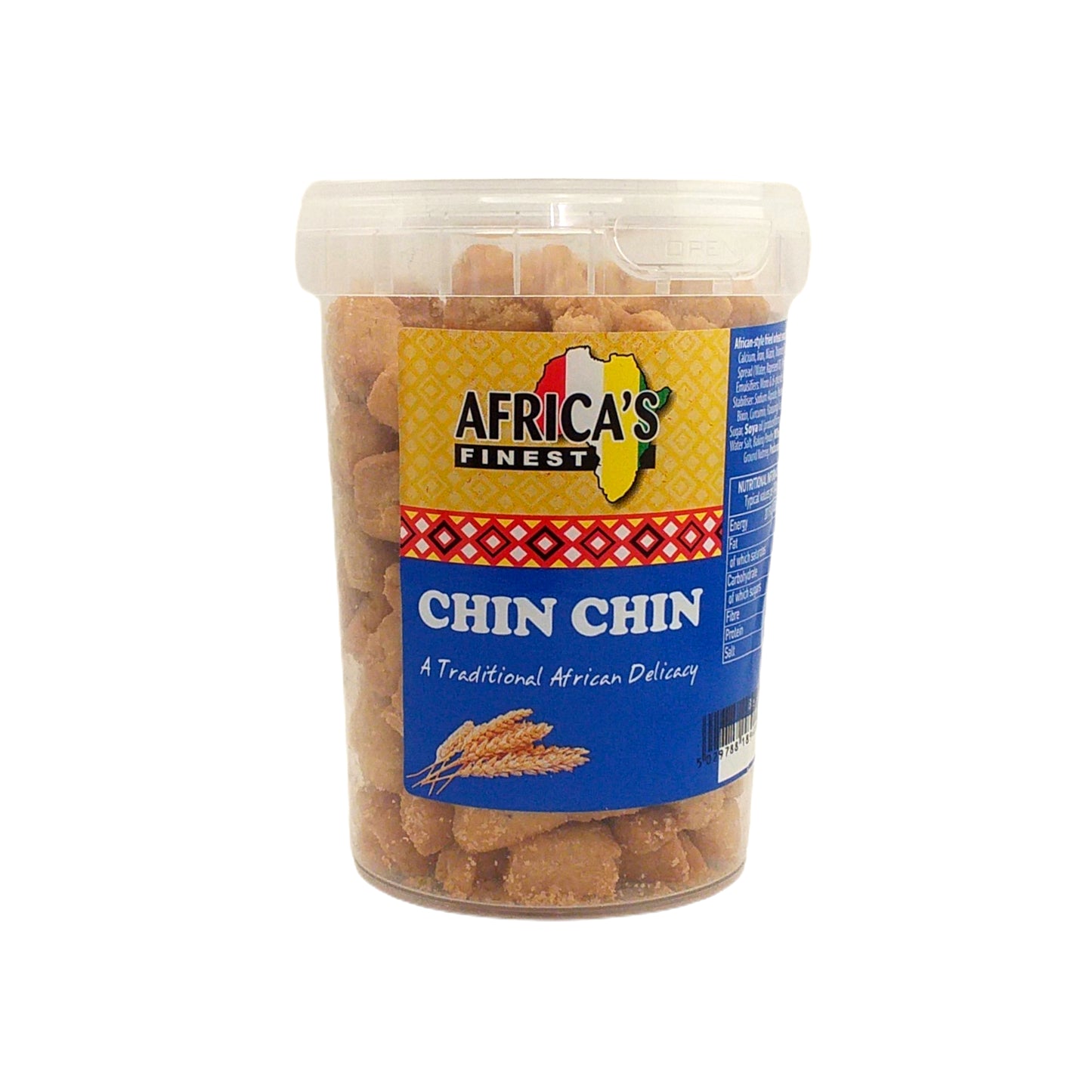 AFRICA FINEST Chin Chin Original / Peanut / Coconut - 2 x 250 gr. pack