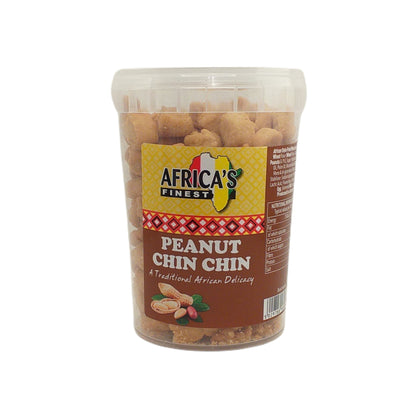 AFRICA FINEST Chin Chin Original / Peanut - 2 x 250 gr. pack