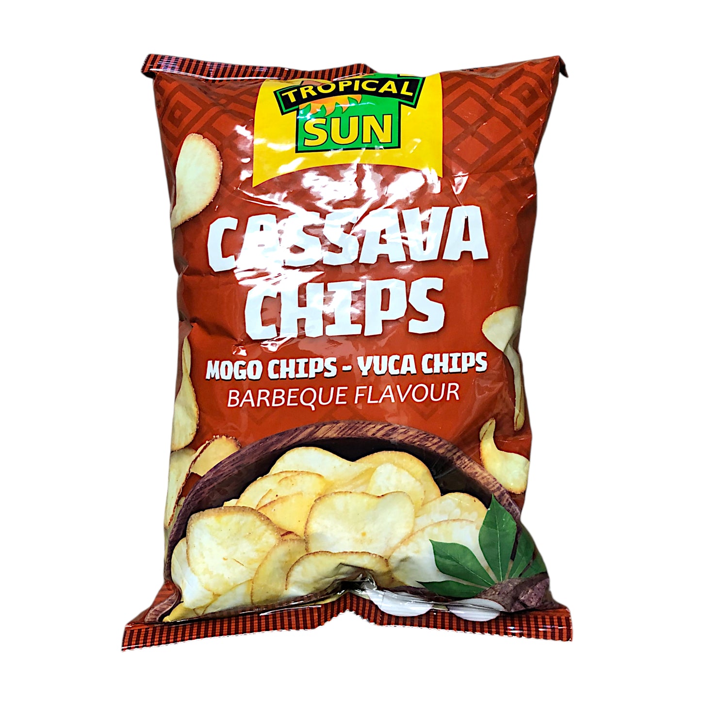 TROPICAL SUN Cassava Chips Unsalted / Salted / Barbecue / Chilli - 2 x 80 gr. pack