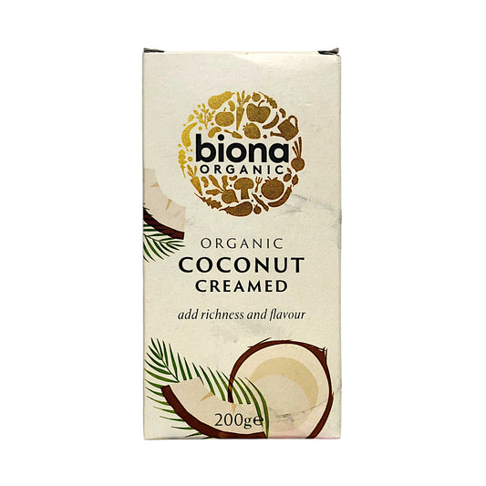 BIONA Organic Coconut Creamed - 200 gr. pack