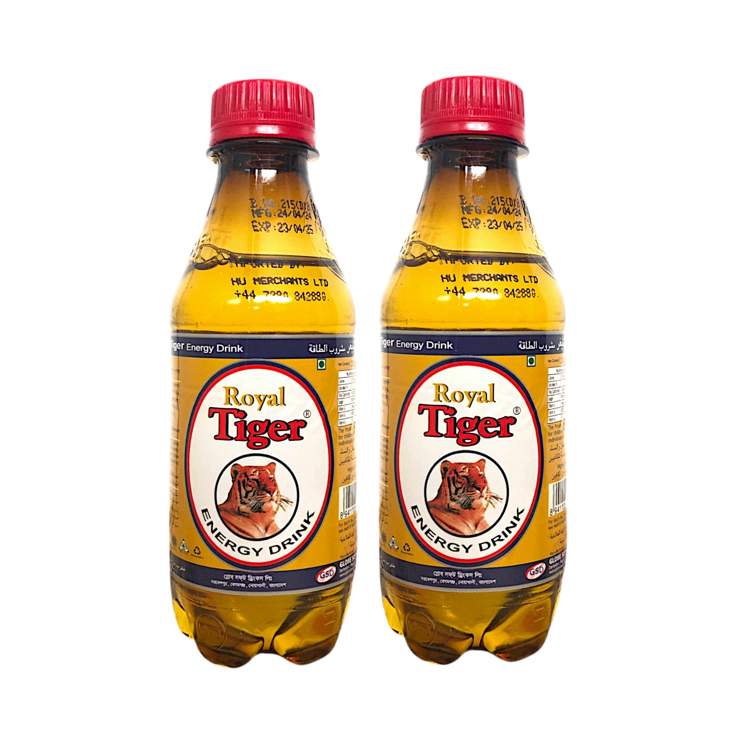 ROYAL TIGER Energy Drink - 2 x 250 ml bottle