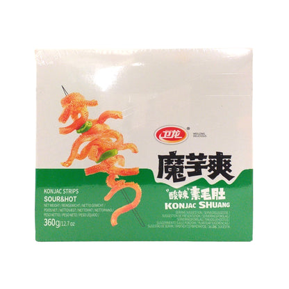 WEILONG Konjac Shuang Hot & Spicy / Sour & Hot / Szechwan - 360 gr. pack