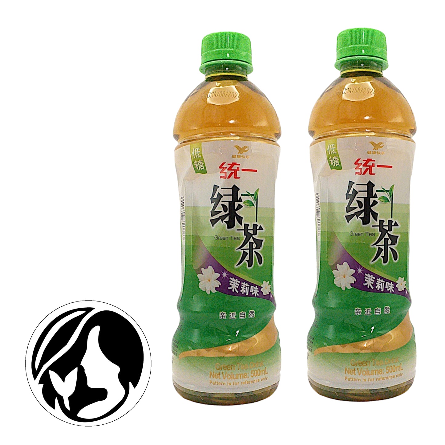 MASTER KONG Green Tea Drink - 2 x 500 ml. bottle