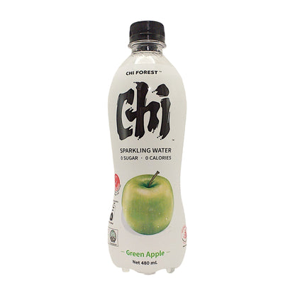 CHI FOREST Sparkling Water Apple / Lychee / Peach - 2 x 480 ml. bottle