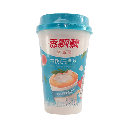 XIANG PIAO PIAO Milk Bubble Tea Peach / Cheese / Milk - 2 x 70 gr. cup