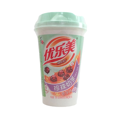 XIANG PIAO PIAO Milk Bubble Tea Peach / Cheese / Milk - 2 x 70 gr. cup