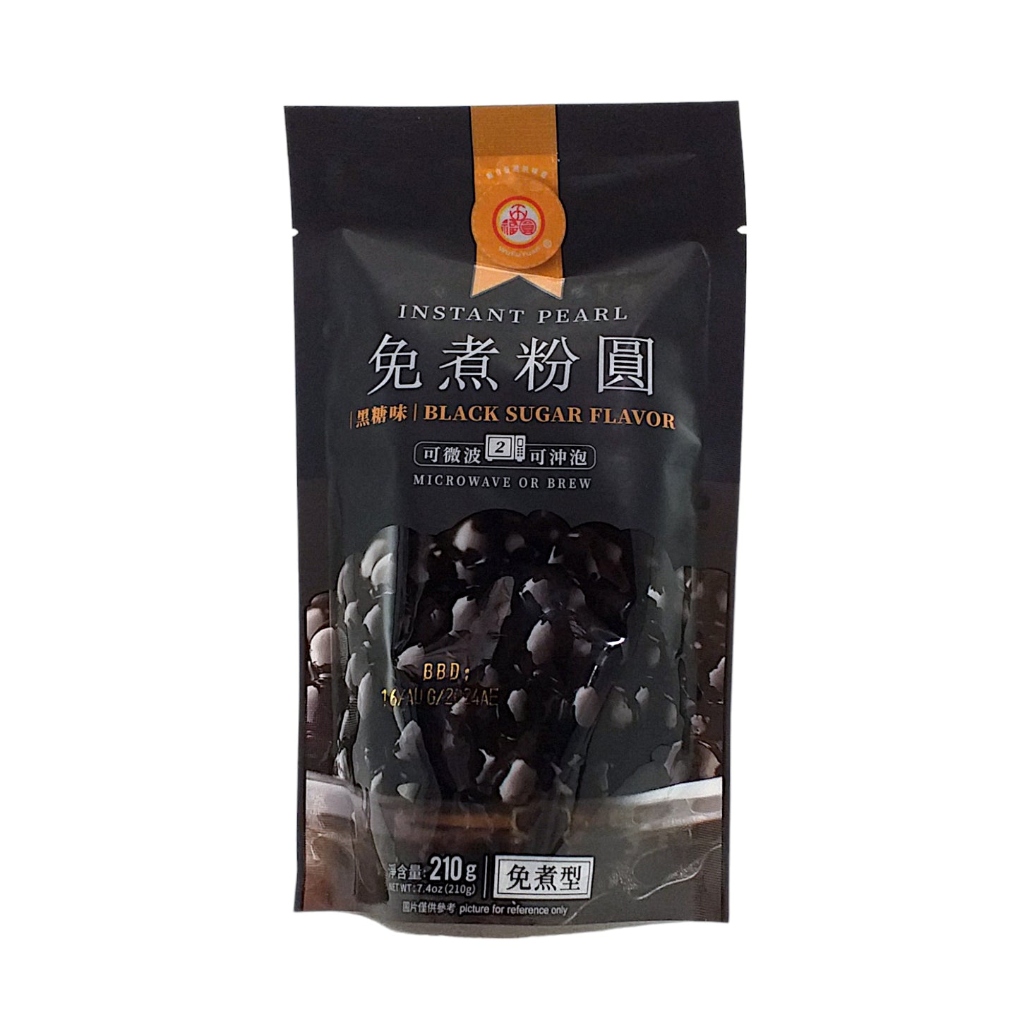 WUFUYUAN Tapioca Pearl Black Sugar / Caramel / Lychee - 250 gr. pack