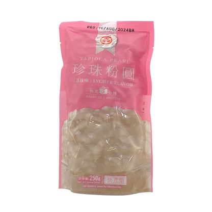 WUFUYUAN Tapioca Pearl Black Sugar / Caramel / Lychee - 250 gr. pack