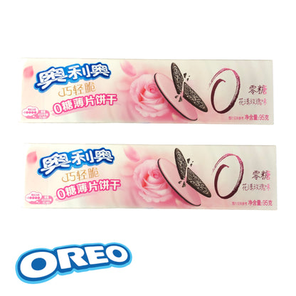 OREO Cookies China Import Cake / Rose / Grape Peach / Macha / Peach Oolong - 2 x 97 gr. box