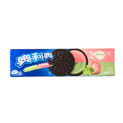 OREO Cookies China Import Cake / Rose / Grape Peach / Macha / Peach Oolong - 2 x 97 gr. box