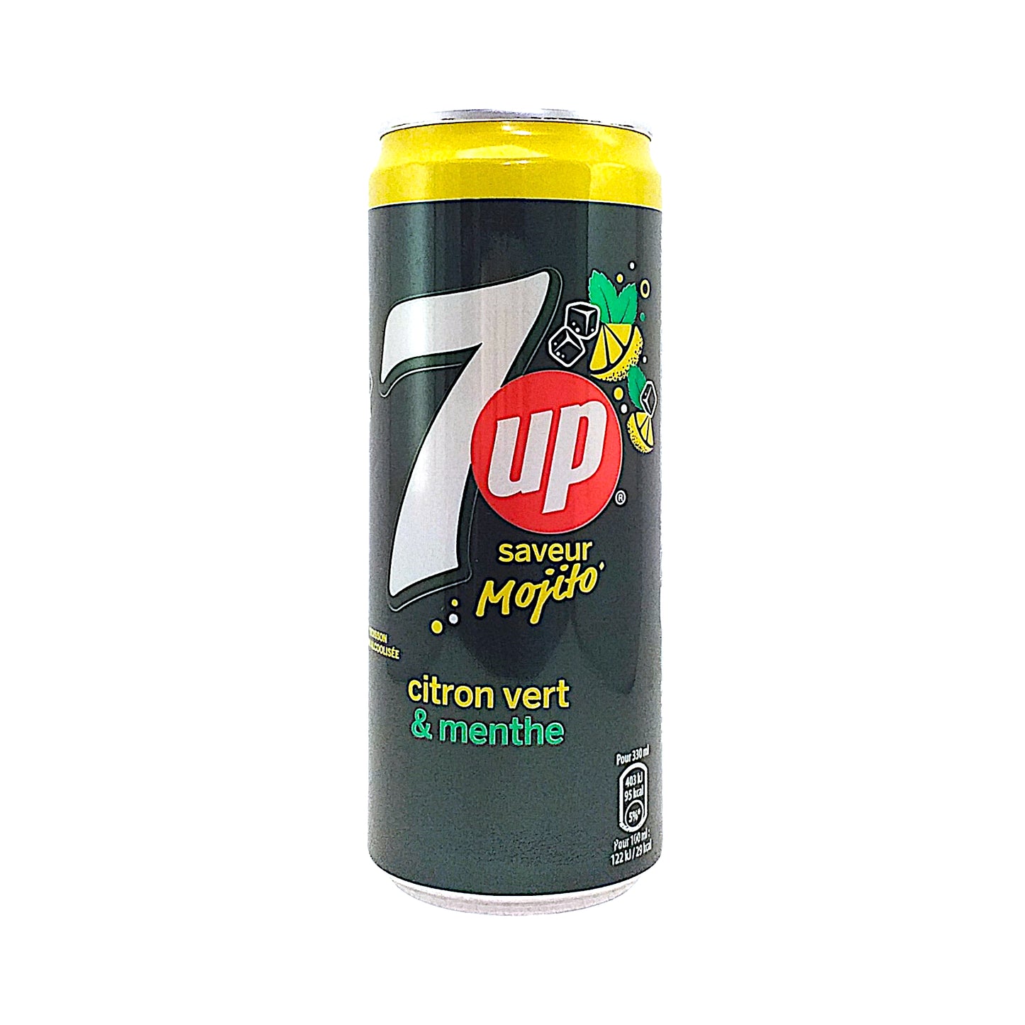 7UP Mojito Lime and Mint - 2 cans x 330 ml.