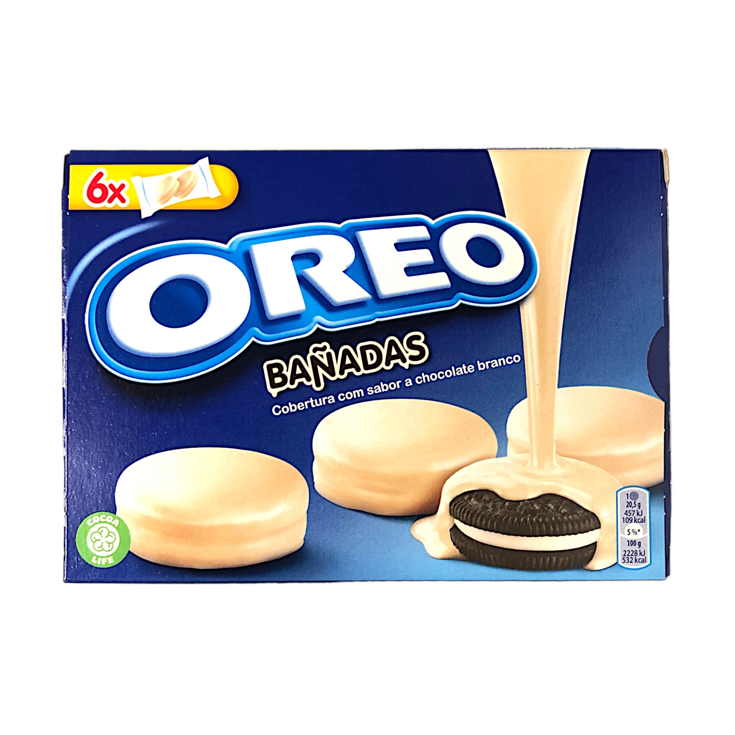 OREO Banadas Covered Chocolate / White Chocolate EU Import - 246 gr. box