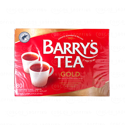 BARRY'S TEA Gold / Irish Breakfast / Master Blend 80 bags - 250 gr. box