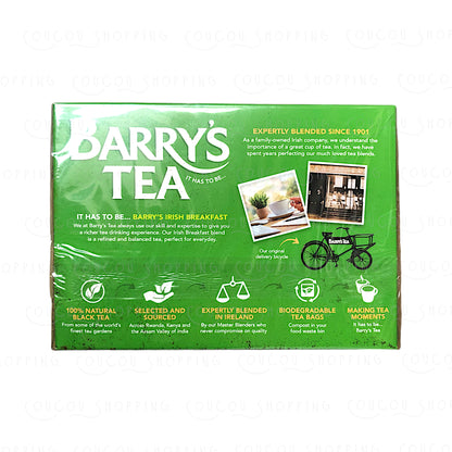 BARRY'S TEA Gold / Irish Breakfast / Master Blend 80 bags - 250 gr. box