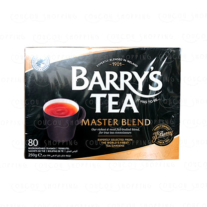 BARRY'S TEA Gold / Irish Breakfast / Master Blend 80 bags - 250 gr. box