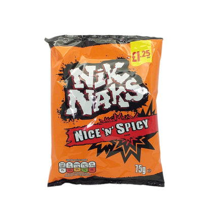 TAYTO NIKS NAKS Nice'n'Spicy / Rib'n'Saucy / Scampi - 10 x 75 gr. packs