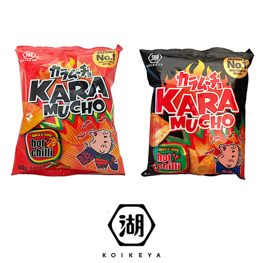 KOIKEYA KARA MUCHO Hot Chilli Ridged / Flat - 2 x 60 gr. packs