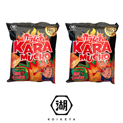 KOIKEYA KARA MUCHO Hot Chilli Ridged / Flat - 2 x 60 gr. packs