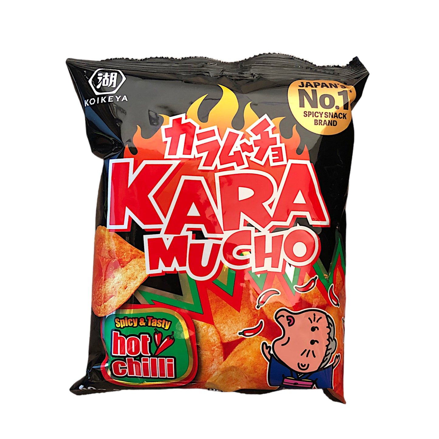 KOIKEYA KARA MUCHO Hot Chilli Ridged / Flat - 2 x 60 gr. packs