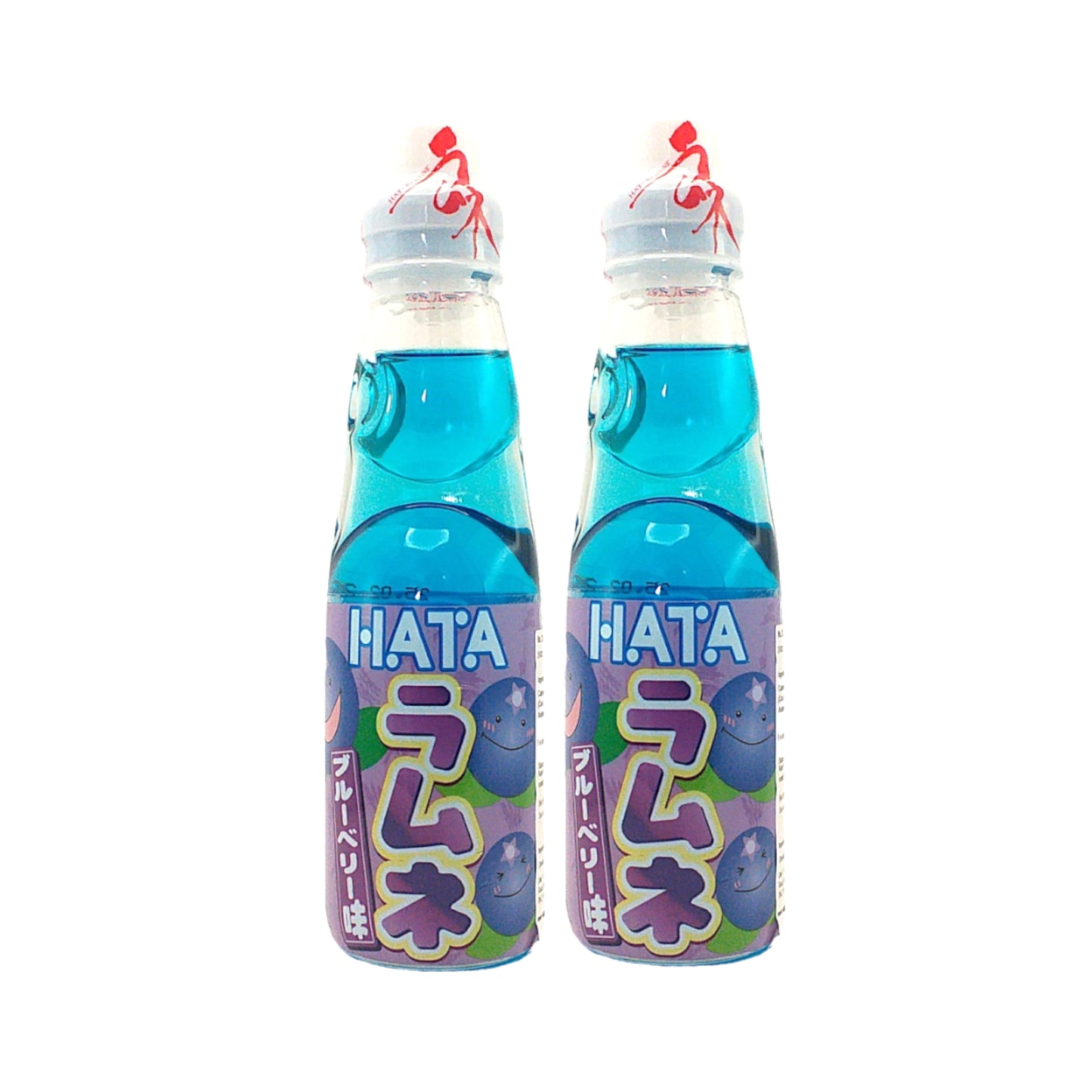 HATAKOSEN RAMUNE Marble Soda - 10 x 200 ml. bottle Strawberry Blueberry Kimura Original Melon Pineapple Lychee Orange