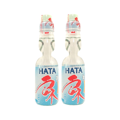 HATAKOSEN RAMUNE Marble Soda - 10 x 200 ml. bottle Strawberry Blueberry Kimura Original Melon Pineapple Lychee Orange