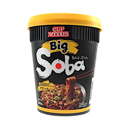 NISSIN BIG SOBA Classic / Chilli / Teriyaki Instant Noodles Cup - 2 X 113 gr. cup