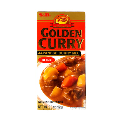 S&B Golden Curry Chukara Japanese Curry Mix Mild / Medium Hot - 92 gr. pack