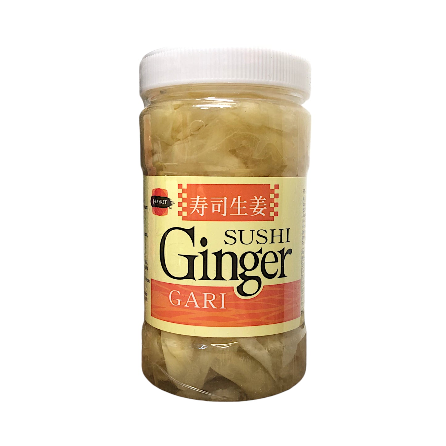 J-BASKET Sushi Ginger Gari / Pink / Kizami Pickled -  200 gr. pot