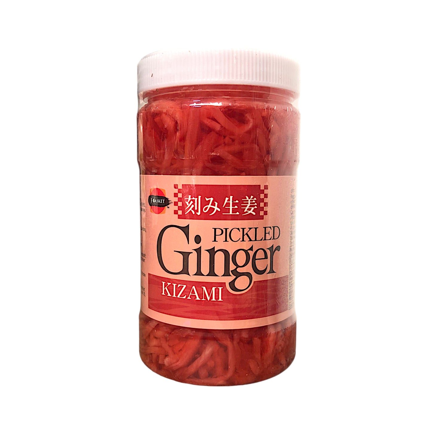 J-BASKET Sushi Ginger Gari / Pink / Kizami Pickled -  200 gr. pot