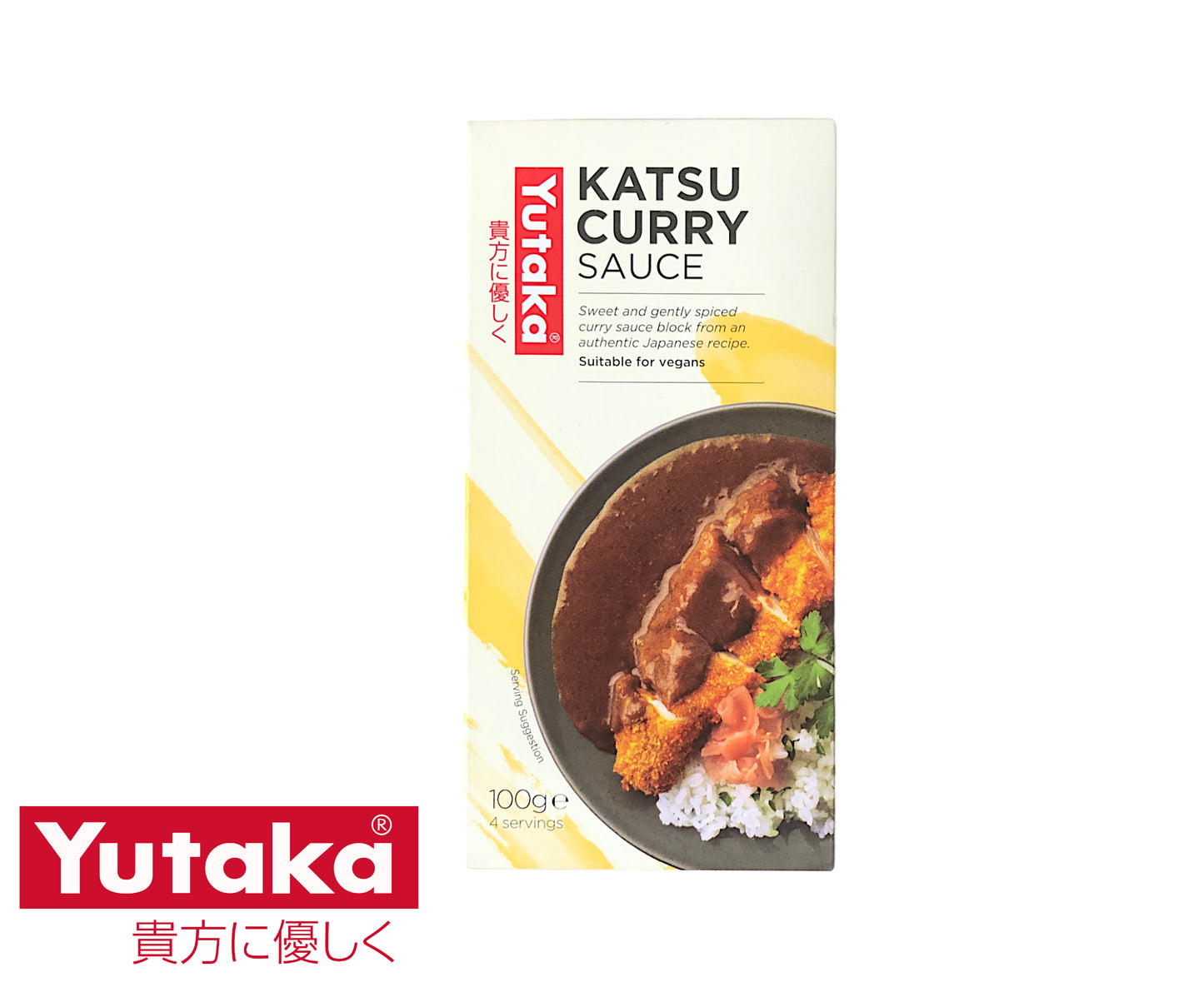 YUTAKA Katsu Curry Sauce Vegan - 100 gr. pack