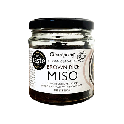 CLEARSPRING Organic Brown Rice Miso Paste - 150 gr. jar