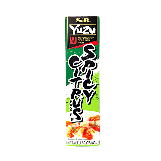 S&B Yuzu Kosho Green Chilli Paste with Yuzu Peels - 43 gr. pack