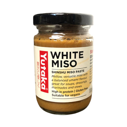 YUTAKA Miso Paste Sweet Rice / Barley / White Miso - 100 gr. jar