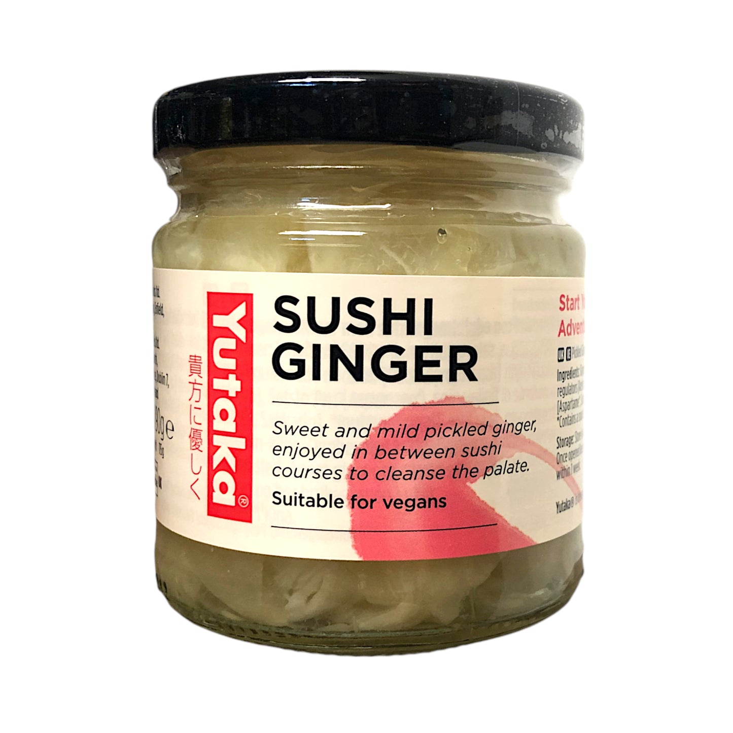 YUTAKA Sushi Ginger / Mooli Radish / Pickled Vegetables - 110/120/190 gr. jar