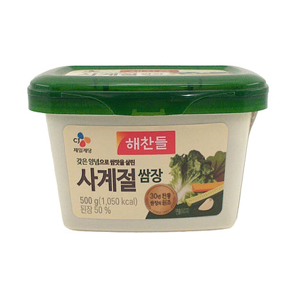 CJ Sagyegeol Seasoned Soybean Paste - 500gr. pot