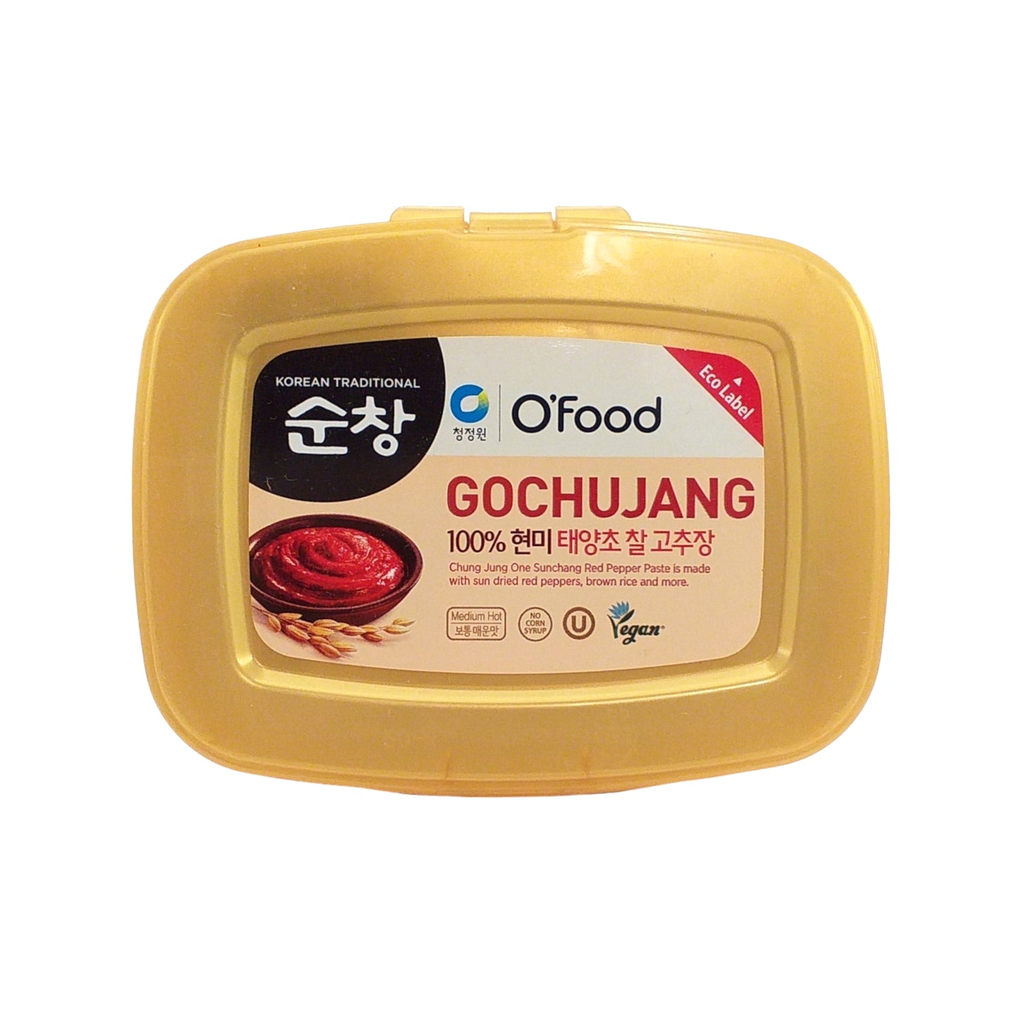 O'FOOD Gochujang Vegan - 500 gr. pot