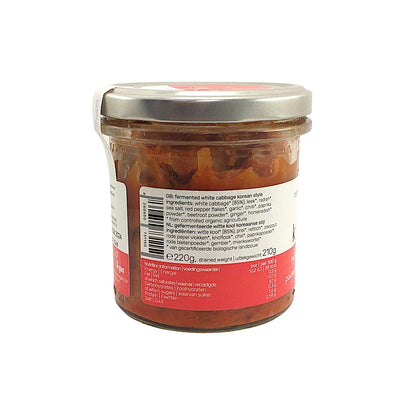 COMPLETELY ORGANICS Kimchi Mild / Original / Spicy - 220 gr. pot