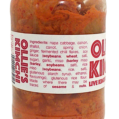 OLLIE'S Kimchi Made in Bow UK - 350 gr. jar