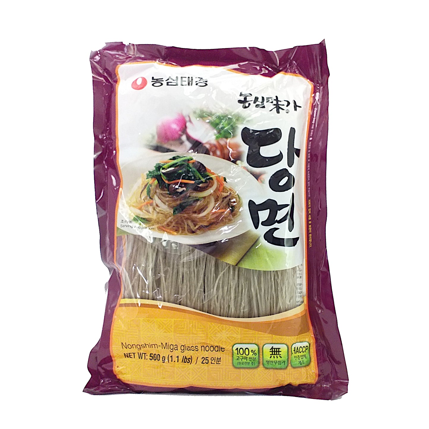 O'TASTE Nongshim Miga Glass Noodle Bundle / Loose - 500/480 gr. bag