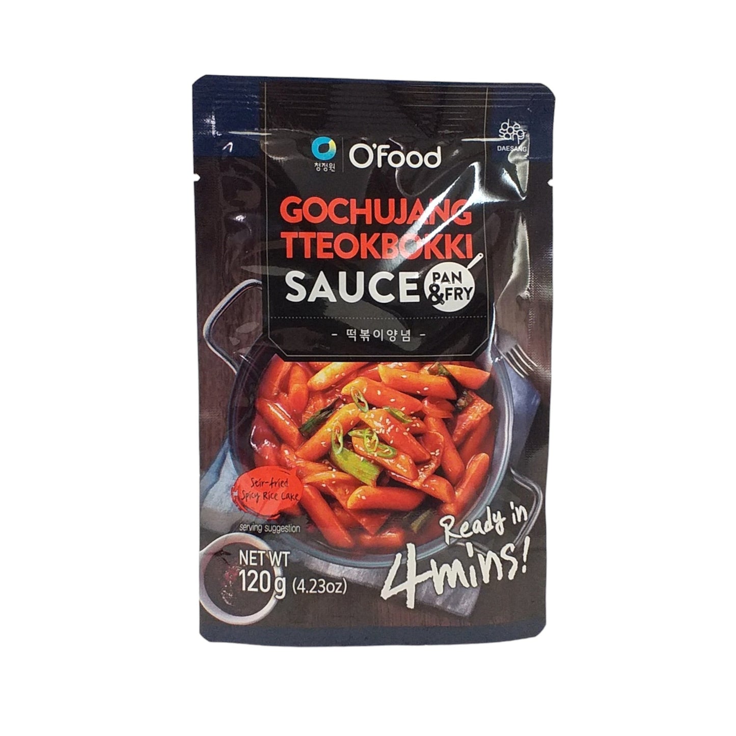 O'FOOD Gochujang Tteokbokki Sauce - 2 x 120 gr. packs