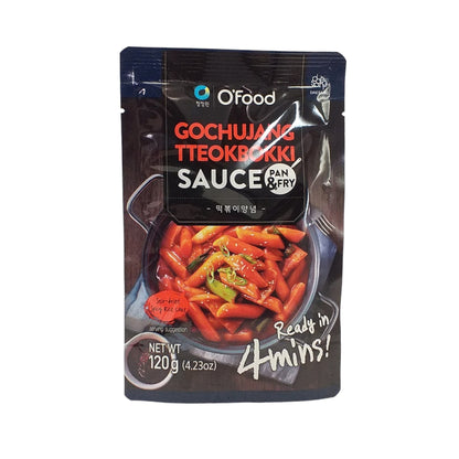 O'FOOD Gochujang Tteokbokki Sauce - 2 x 120 gr. packs