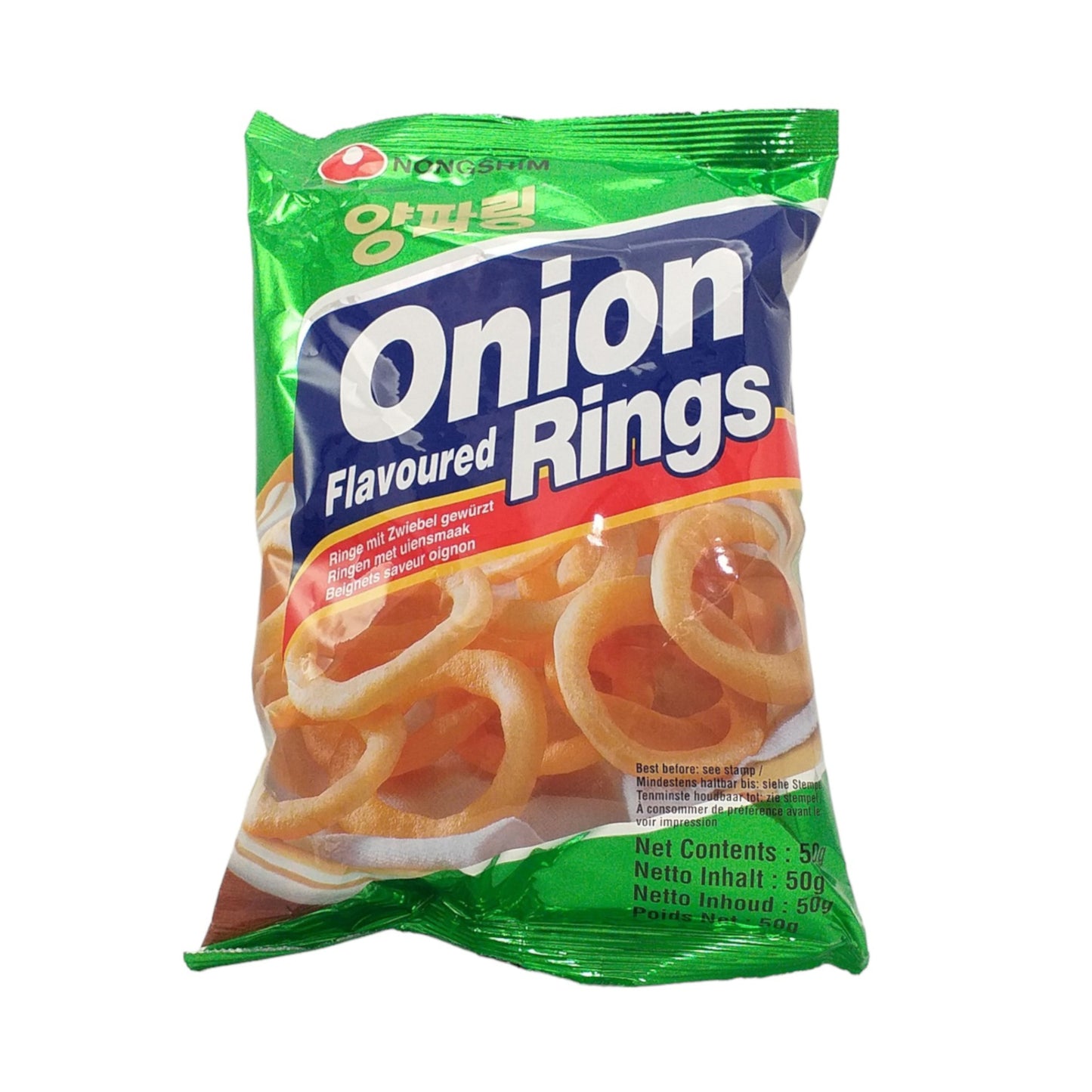 NONGSHIM Onion Rings Flavoured / Spicy - 2 x 50 gr. pack